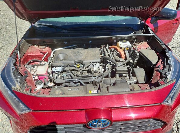 JTMLWRFV7KD041899 2019 TOYOTA RAV4 Red 