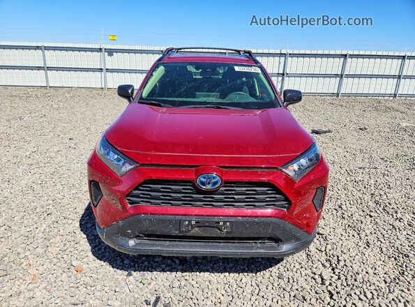 JTMLWRFV7KD041899 2019 TOYOTA RAV4 Red 