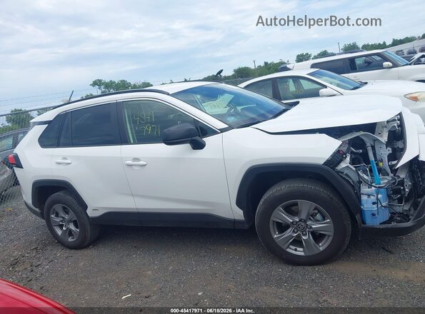 JTMLWRFVXSD310736 2025 TOYOTA RAV4 HYBRID White Սալոնի 360 աստիճան տեսք