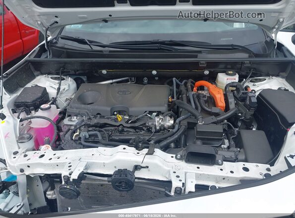 JTMLWRFVXSD310736 2025 TOYOTA RAV4 HYBRID White Հետևի տեսք