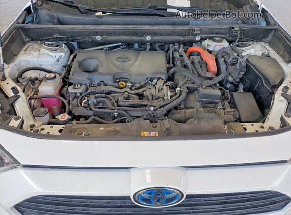 JTMM6RFV5MD014823 2021 TOYOTA RAV4 White Rear interior view