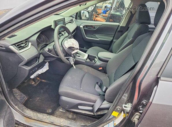 JTMMWRFV0KD028447 2019 TOYOTA RAV4 Серебряный Вид салона спереди