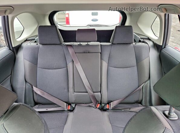 JTMMWRFV0KD028447 2019 TOYOTA RAV4 Серебряный Вид задних сидений
