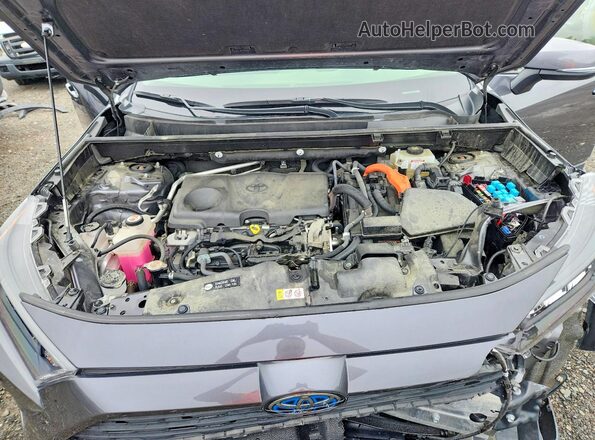 JTMMWRFV0KD028447 2019 TOYOTA RAV4 Серебряный Вид подкапотного пространства