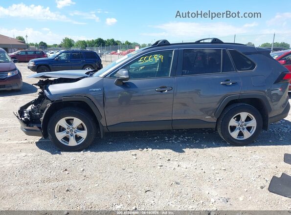 JTMMWRFV2KD034766 2019 TOYOTA RAV4 HYBRID Gray 