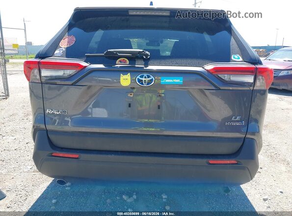 JTMMWRFV2KD034766 2019 TOYOTA RAV4 HYBRID Gray 