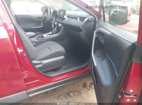 JTMMWRFV5KD524554 2019 TOYOTA RAV4 HYBRID Red წინა სალონის ხედი