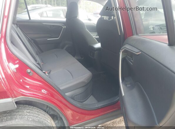 JTMMWRFV5KD524554 2019 TOYOTA RAV4 HYBRID Red VIN კოდის სტიკერის ხედი