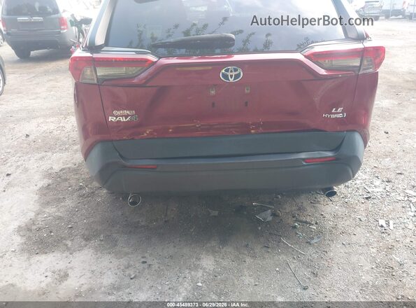 JTMMWRFV5KD524554 2019 TOYOTA RAV4 HYBRID Red წინა ხედი