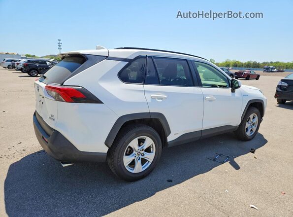 JTMMWRFV6KD016772 2019 TOYOTA RAV4 White Задня права чверть
