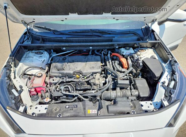 JTMMWRFV6KD016772 2019 TOYOTA RAV4 White Вид підкапотного простору