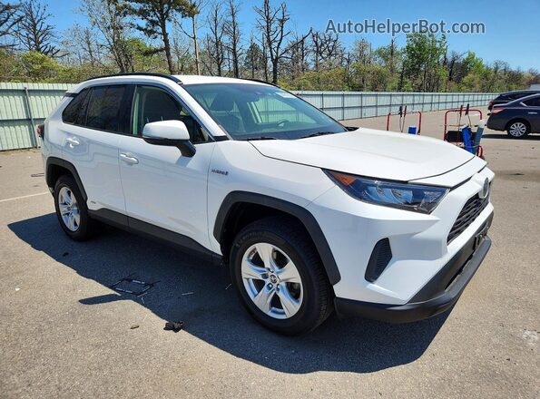 JTMMWRFV6KD016772 2019 TOYOTA RAV4 White Передня права чверть