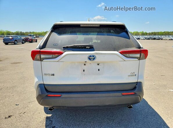 JTMMWRFV6KD016772 2019 TOYOTA RAV4 White Вид ззаду