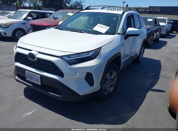 JTMMWRFV6SD310172 2025 TOYOTA RAV4 HYBRID White Vista tres cuartos delantera izquierda