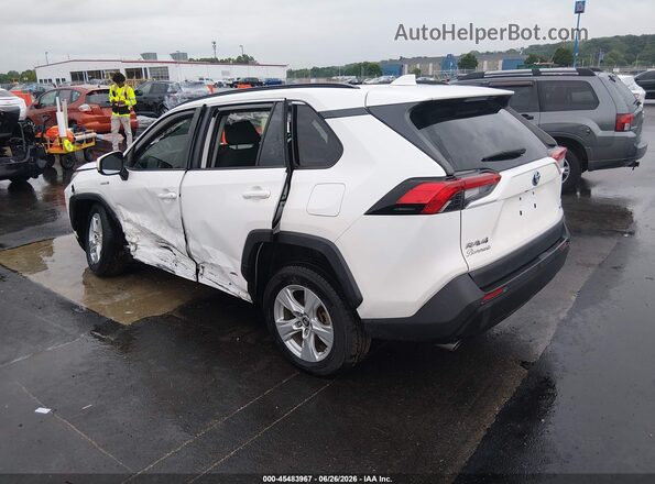JTMMWRFVXKD009095 2019 TOYOTA RAV4 HYBRID Белый Задняя левая четверть