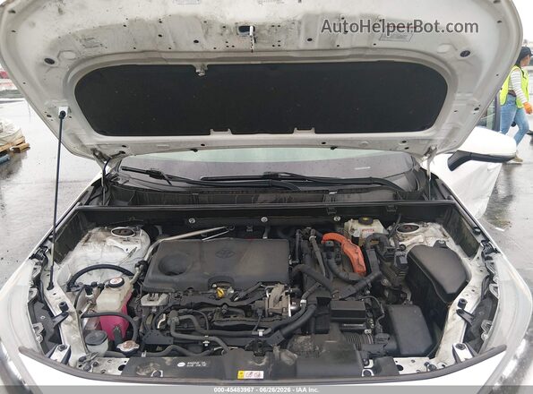 JTMMWRFVXKD009095 2019 TOYOTA RAV4 HYBRID Белый Вид сзади