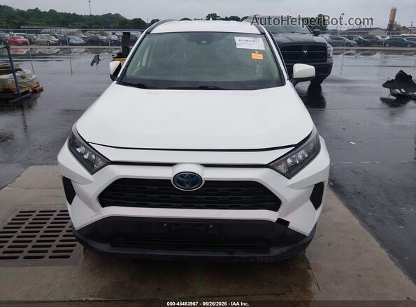 JTMMWRFVXKD009095 2019 TOYOTA RAV4 HYBRID Белый Вид щитка приборов