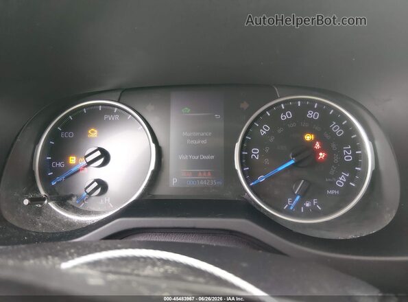 JTMMWRFVXKD009095 2019 TOYOTA RAV4 HYBRID Белый Вид задних сидений