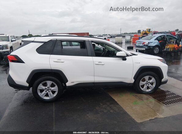 JTMMWRFVXKD009095 2019 TOYOTA RAV4 HYBRID Белый Вид задней части салона