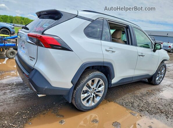 JTMN1RFV7KD003905 2019 TOYOTA RAV4 White Հետևի աջ