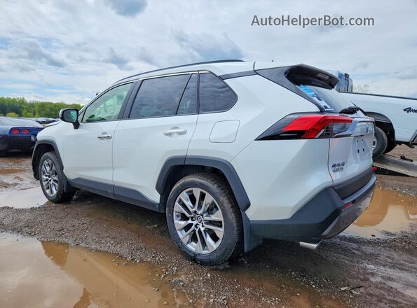 JTMN1RFV7KD003905 2019 TOYOTA RAV4 White Հետևի ձախ