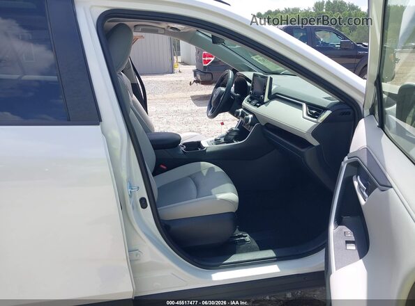 JTMN1RFV8LD068702 2020 TOYOTA RAV4 White Widok wnętrza z przodu