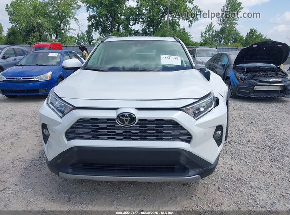 JTMN1RFV8LD068702 2020 TOYOTA RAV4 White Widok wnętrza z tyłu