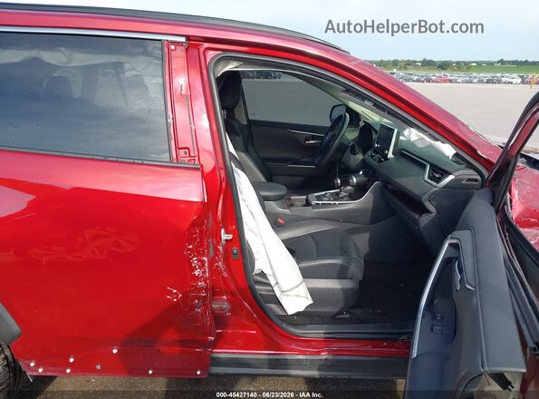 JTMN1RFV9KD518954 2019 TOYOTA RAV4 Red Вид салону спереду