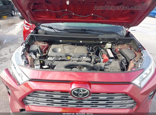 JTMN1RFV9KD518954 2019 TOYOTA RAV4 Red Вид ззаду