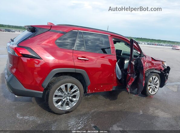 JTMN1RFV9KD518954 2019 TOYOTA RAV4 Red Вид задньої частини салону
