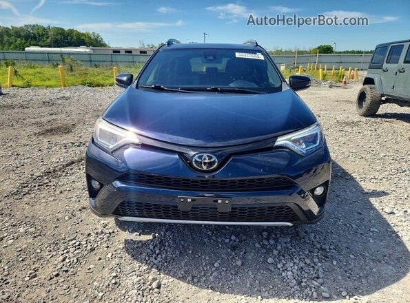 JTMNFREV0JD123112 2018 TOYOTA RAV4 Blue Front view