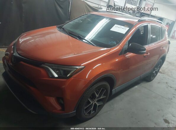 JTMNFREV3GJ063689 2016 TOYOTA RAV4 Orange Առջևի ձախ երեք քառորդ տեսարան