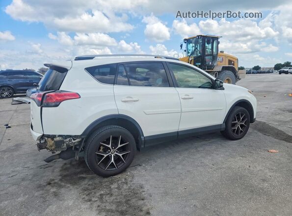 JTMNFREV4JJ164814 2018 TOYOTA RAV4 White Tył prawy