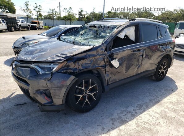 JTMNFREV8GJ077913 2016 TOYOTA RAV4 Gray 