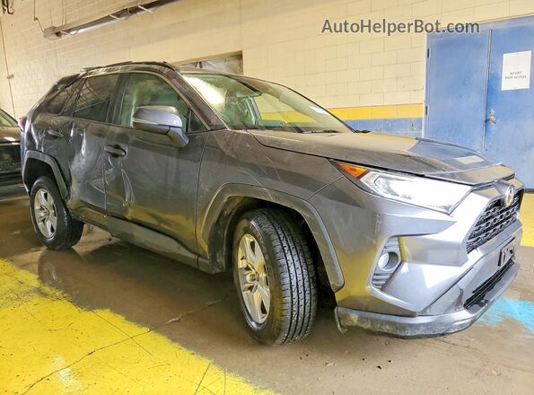 JTMP1RFV0KD012454 2019 TOYOTA RAV4 Gray 