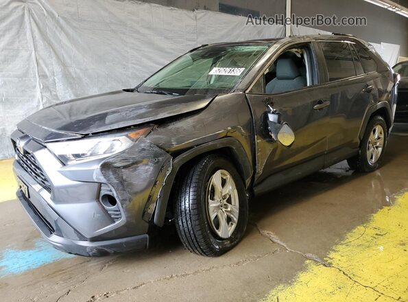 JTMP1RFV0KD012454 2019 TOYOTA RAV4 Gray 