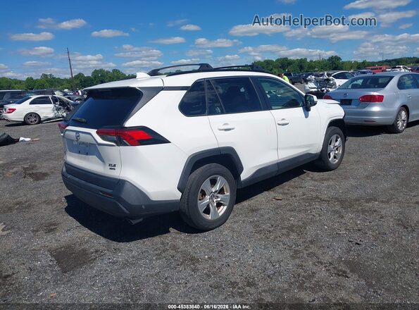 JTMP1RFV0KD516518 2019 TOYOTA RAV4 White უკანა მარჯვენა