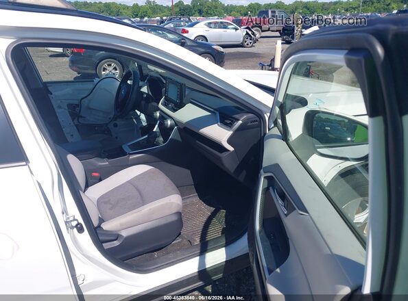 JTMP1RFV0KD516518 2019 TOYOTA RAV4 White წინა სალონის ხედი