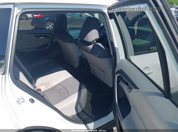 JTMP1RFV0KD516518 2019 TOYOTA RAV4 White VIN კოდის სტიკერის ხედი