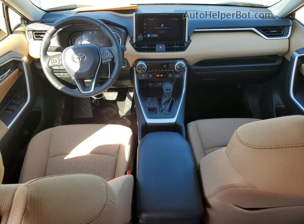 JTMP1RFV0SD116152 2025 TOYOTA RAV4 Blue Առջևի վահանակի տեսք