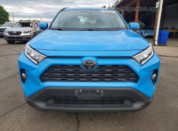 JTMP1RFV1LD057954 2020 TOYOTA RAV4 Blue 