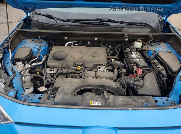 JTMP1RFV1LD057954 2020 TOYOTA RAV4 Blue 
