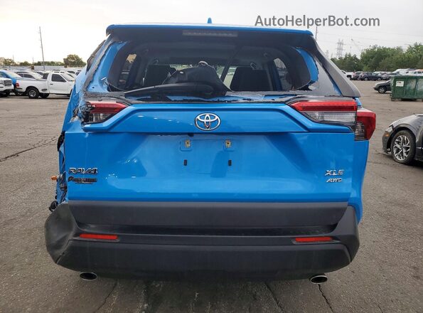 JTMP1RFV1LD057954 2020 TOYOTA RAV4 Blue 