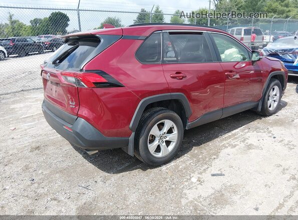 JTMP1RFV1LD526394 2020 TOYOTA RAV4 Burgundy უკანა მარჯვენა