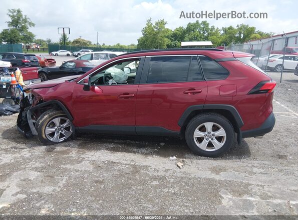 JTMP1RFV1LD526394 2020 TOYOTA RAV4 Burgundy 