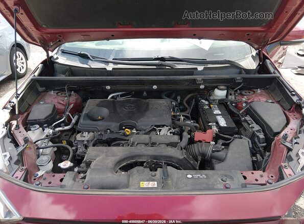 JTMP1RFV1LD526394 2020 TOYOTA RAV4 Burgundy უკანა ხედი