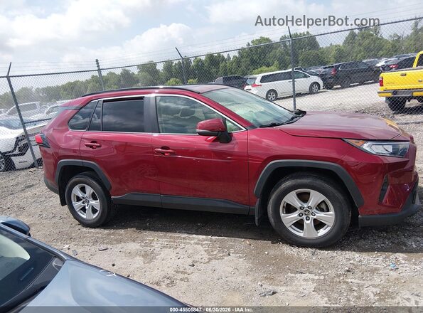 JTMP1RFV1LD526394 2020 TOYOTA RAV4 Burgundy სალონის 360-გრადუსიანი ხედი