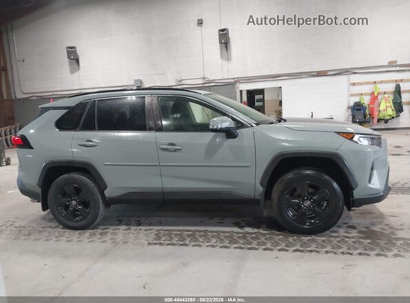 JTMP1RFV2KD027232 2019 TOYOTA RAV4 Gray Rear interior view