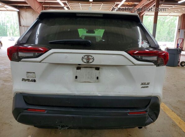 JTMP1RFV2KJ002977 2019 TOYOTA RAV4 Белый Вид сзади
