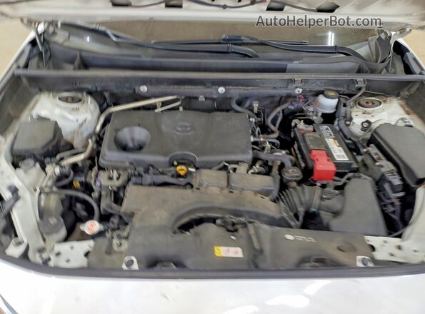 JTMP1RFV2KJ002977 2019 TOYOTA RAV4 Белый Вид задней части салона